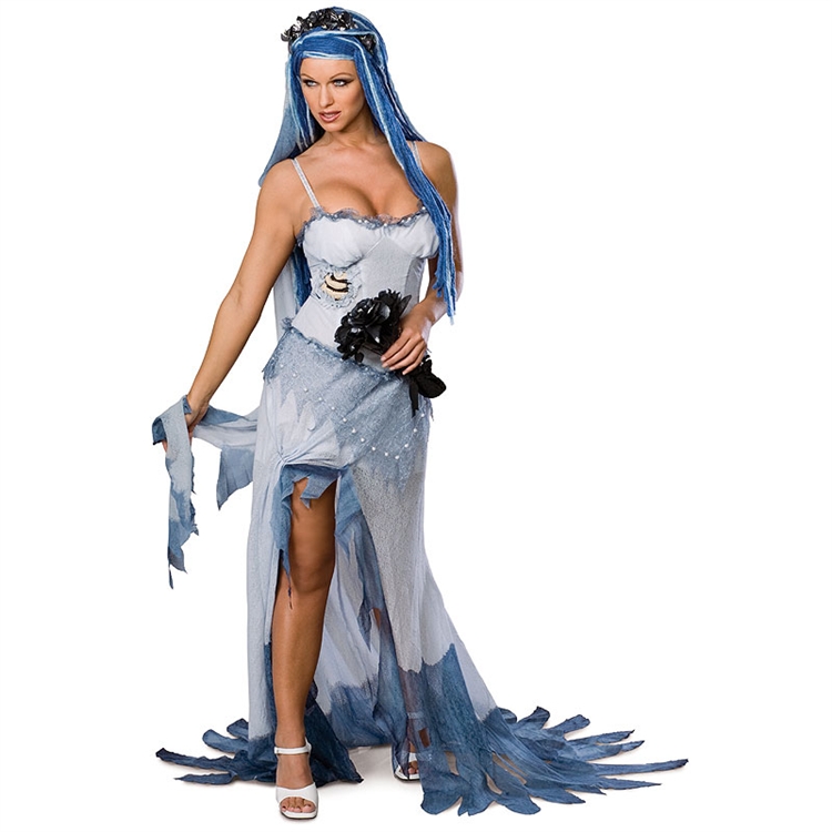 Sexy Corpse Bride Adult Costume - Click Image to Close