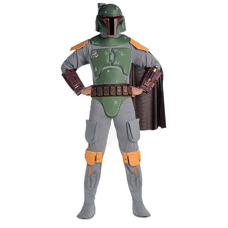 Deluxe Boba Fett Adult Costume - Click Image to Close
