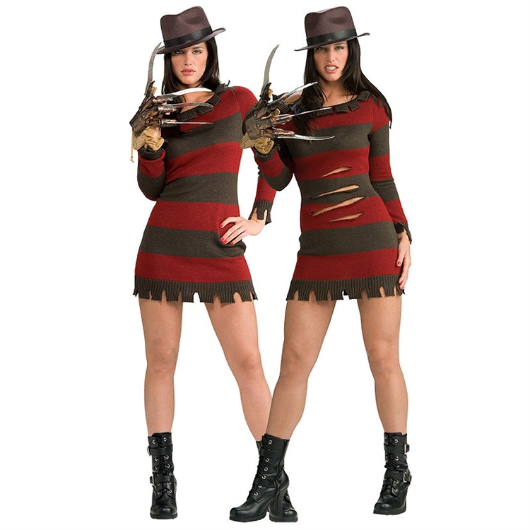 Sexy Ms. Krueger Adult Costume - Click Image to Close