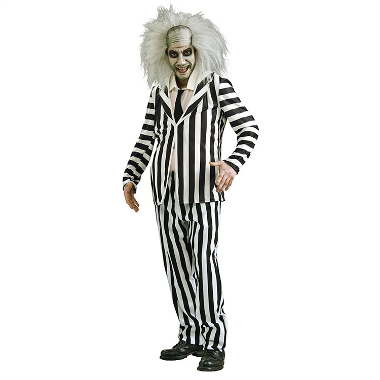 Beetlejuice Adult Costume - Click Image to Close