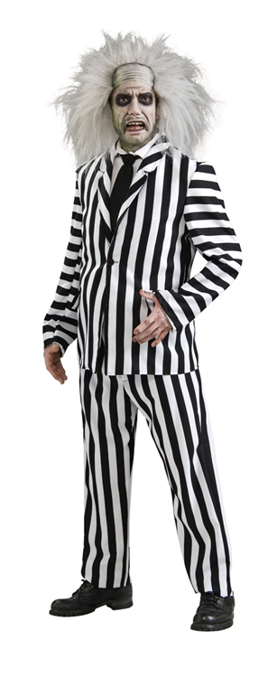 Deluxe Beetlejuice Adult Costume - Click Image to Close