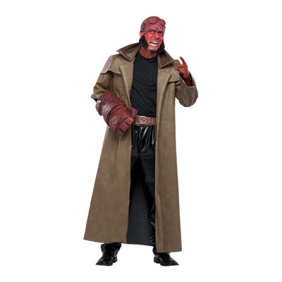 Hellboy Deluxe Adult Costume - Click Image to Close