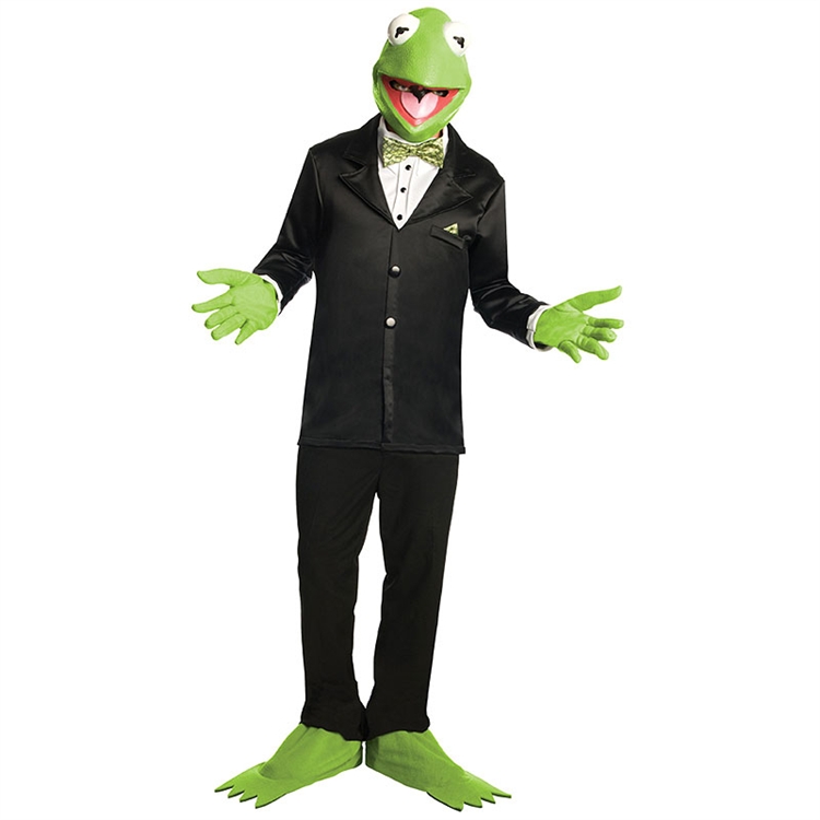 The Muppets Kermit the Frog Adult Costume - Click Image to Close