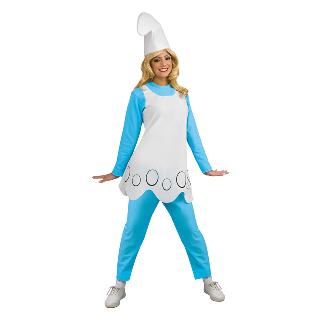 Smurfette Adult Costume - Click Image to Close