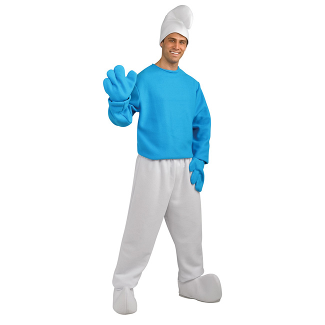 Deluxe Smurf Adult Costume