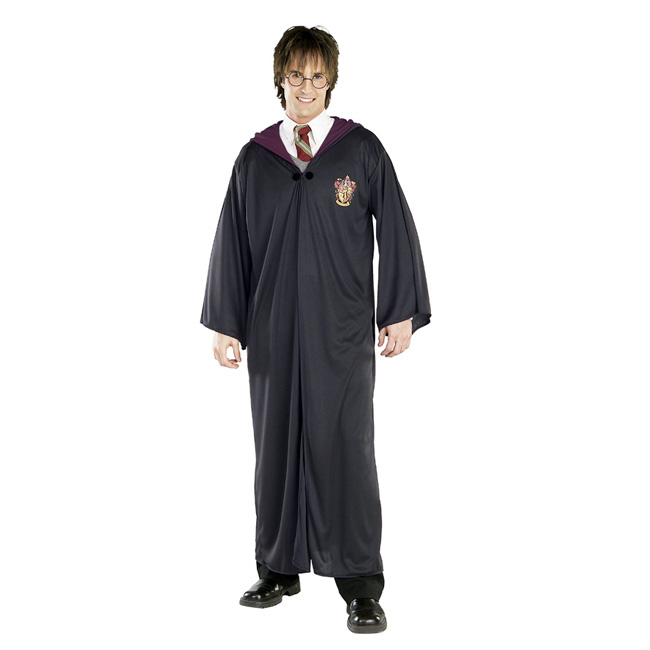 Harry Potter Gryffindor Adult Robe - Click Image to Close