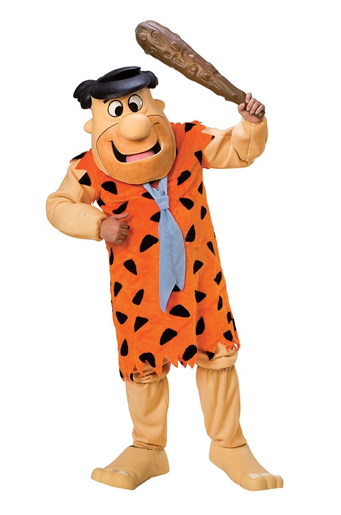 Fred Flintstone Mascot Costume - Click Image to Close