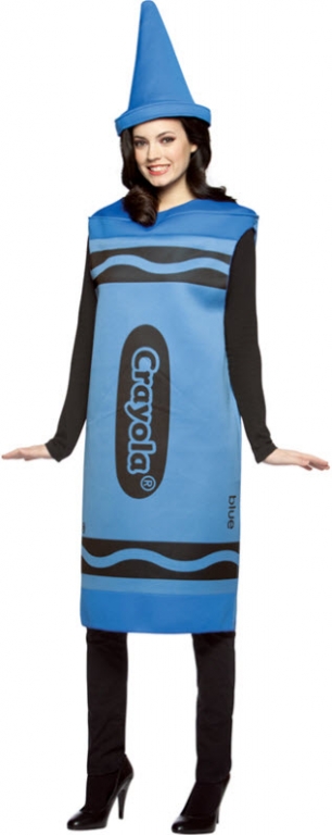 Blue Crayola Crayon Costume - Click Image to Close
