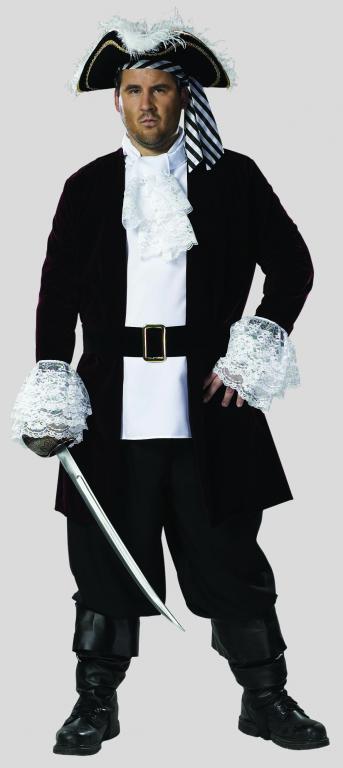 Pirate Captain Plus Size Adult Costume