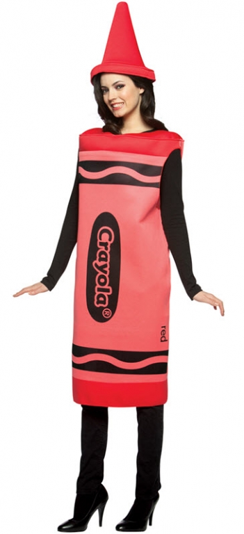 Red Crayola Crayon Costume