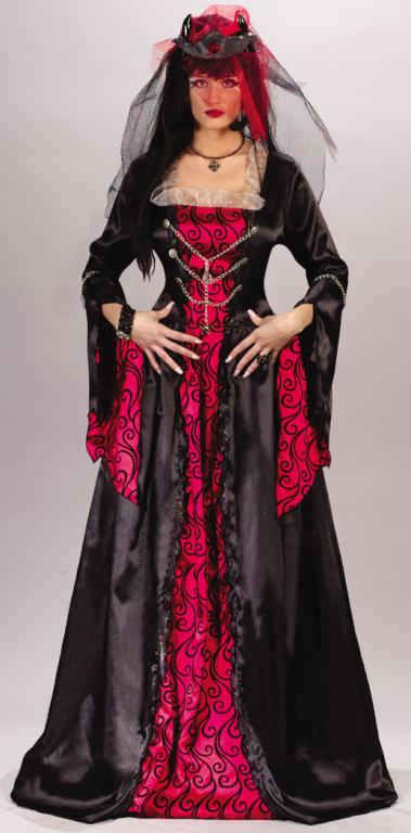 Bride Of Satan Adult Costume - Click Image to Close