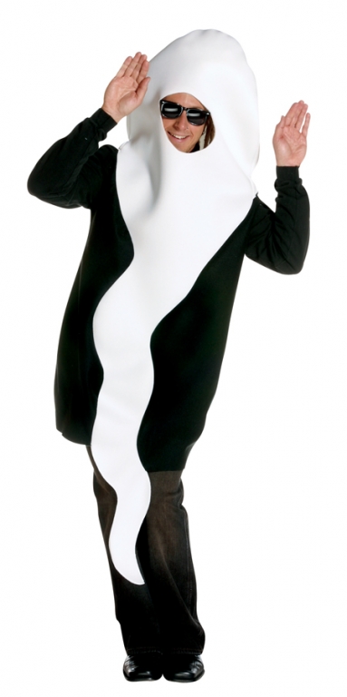 Sperm Tunic Adult Costume - Click Image to Close