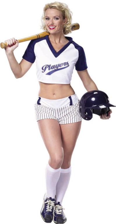 Baseball Fantasy Adult Costume - Click Image to Close