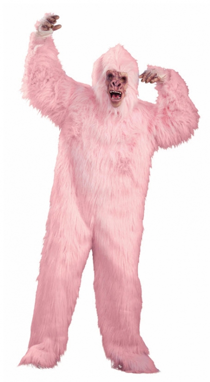 Pink Gorilla Costume - Click Image to Close