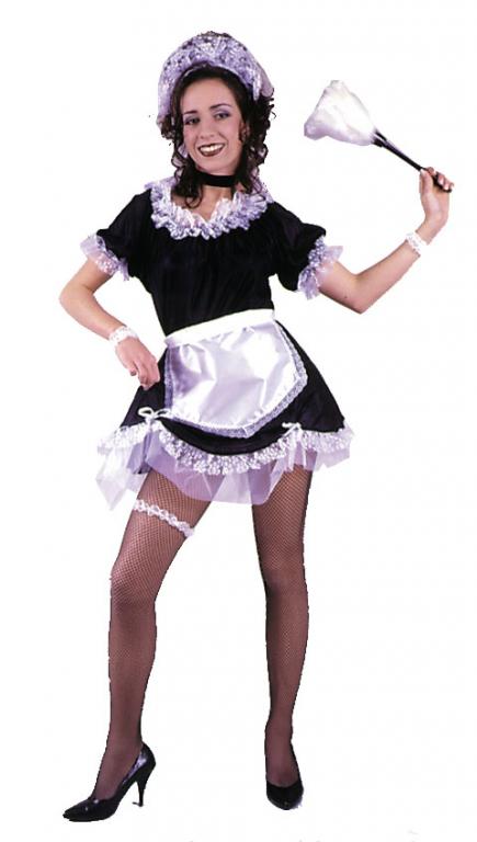 French Maid Adult Costume - Click Image to Close