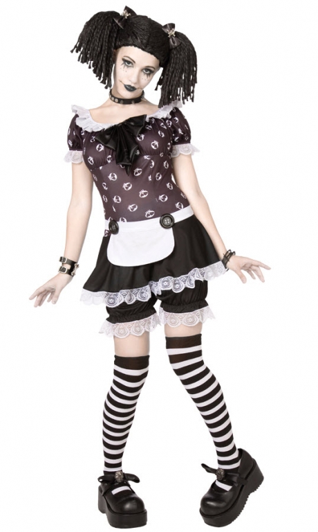 Gothic Rag Doll Costume - Click Image to Close