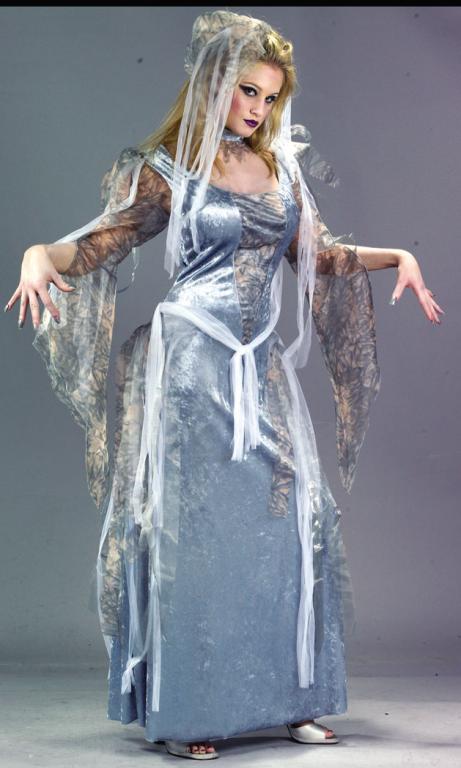 Ghostly Goddess Adult Costume - Click Image to Close