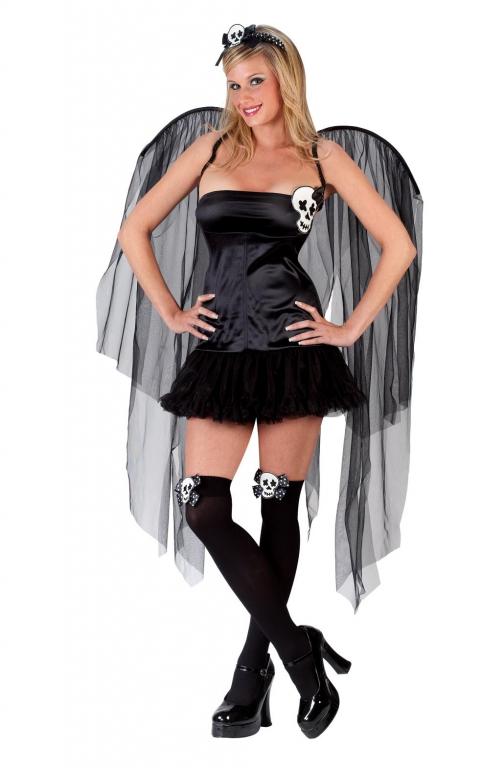 Skull Fairy Adult Costume - Click Image to Close