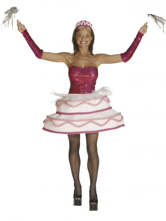 Sweet Surprise Cake Adult Costume