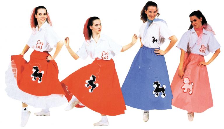 Poodle Skirt Adult Costume