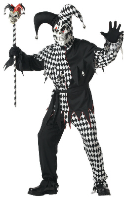 Evil Jester Adult Costume