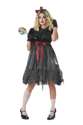 Evil Doll Adult Costume - Click Image to Close