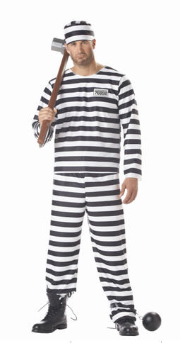 Convict Costume - Click Image to Close