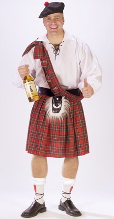 Big Shot Scot Adult Costume - Click Image to Close