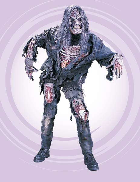 Zombie 3D Adult Costume - Click Image to Close