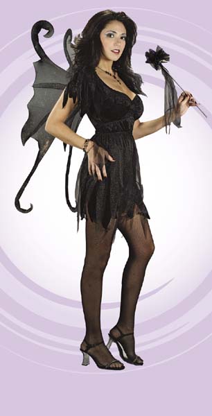 Fairy Velvet Adult Costume - Click Image to Close