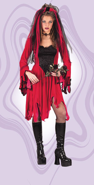 Devil Bride Adult Costume - Click Image to Close