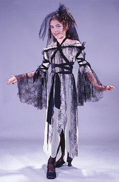Black Widow Bride Adult Costume