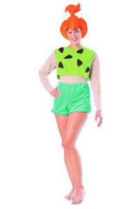 Pebbles Flintstone: Adult Costume - Click Image to Close