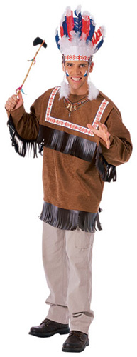 Men's Cherokee Warrior Costume