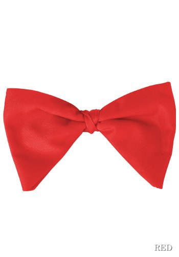 Red Tuxedo Bow Tie - Click Image to Close