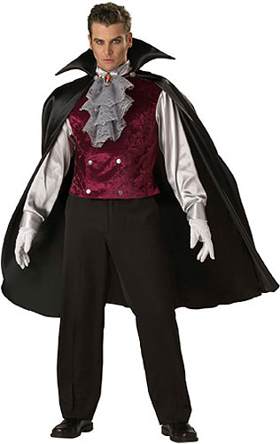 Adult Vampire Costume - Click Image to Close