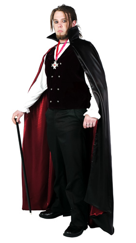 Elite Mens Gothic Vampire Costume - Click Image to Close