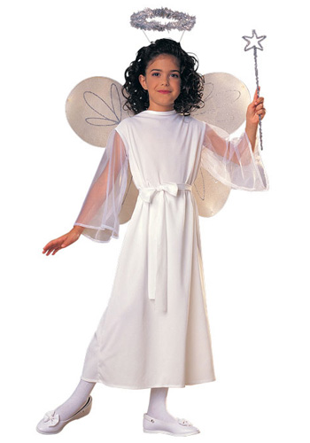 Girls Angel Costume - Click Image to Close