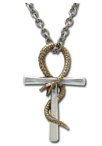 Ankh of Tau Cross Necklace - Click Image to Close