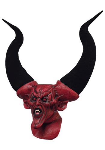 Big Horns Devil Mask - Click Image to Close