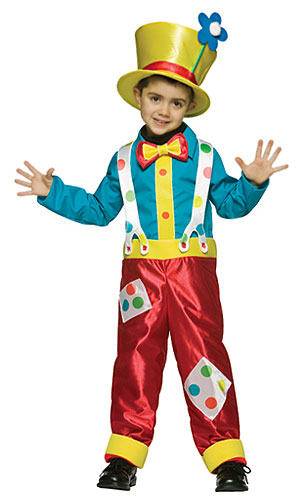 Boys Clown Costume - Click Image to Close