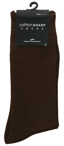 Men's Brown Socks - Click Image to Close