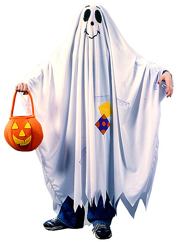 Kids Friendly Ghost Costume - Click Image to Close