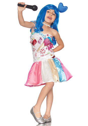 Girls California Candy Costume