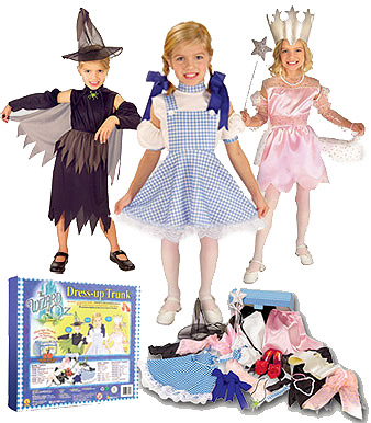 Girls Wizard of Oz Costume Kit - Click Image to Close