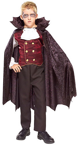 Kid's Gothic Vampire Costume - Click Image to Close