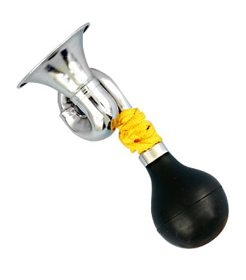 Metal Clown Horn - Click Image to Close