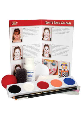 Clown Costume Makeup Kit - Click Image to Close