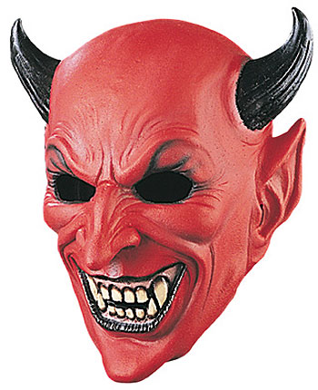 Deluxe Devil Mask - Click Image to Close