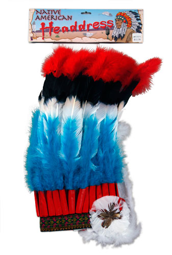 Deluxe Native American Headdress - Click Image to Close